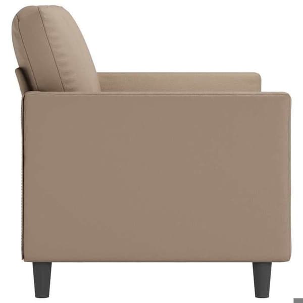 Maison Exclusive - 2-personers sofa Cappuccino 120 cm Kunstlæder