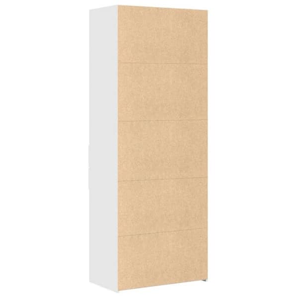 Maison Exclusive - Buffé hög vit 70x42,5x185 cm ingenjörsträ