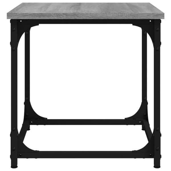 Maison Exclusive - Sidobord Sonoma grå 40x40x40 cm Ingenjörsträ Sonoma grå