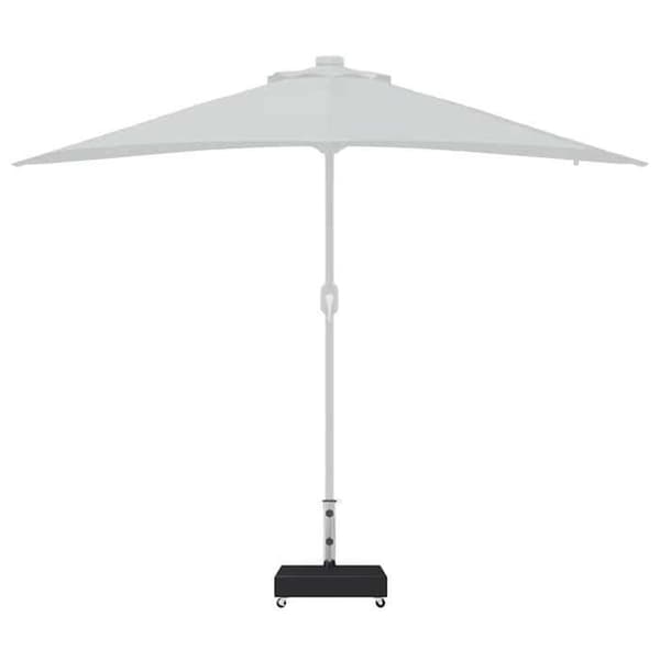 Maison Exclusive - Sort parasolfod 45x25x8 cm Granit
