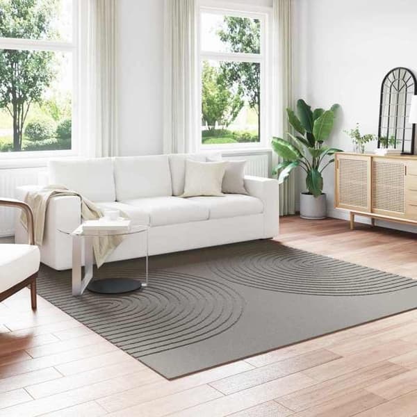 Maison Exclusive - Inomhusmatta GALATI Grå 240 x 240 cm Polyester