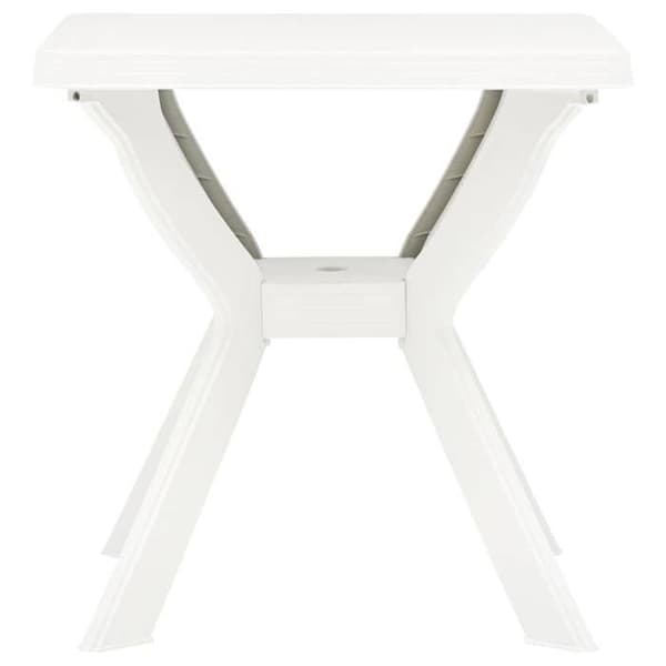 Maison Exclusive - Bistrobord Vit 70x70x72 cm Plast