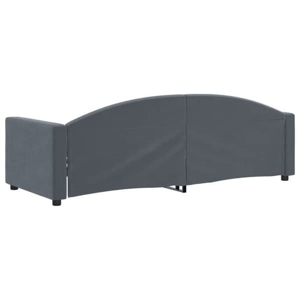 Maison Exclusive - Mörkgrå vilobädd 80x200 cm sammet
