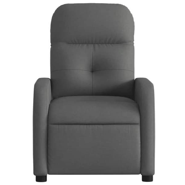 Maison Exclusive - Tummanharmaa kangas nojatuoli