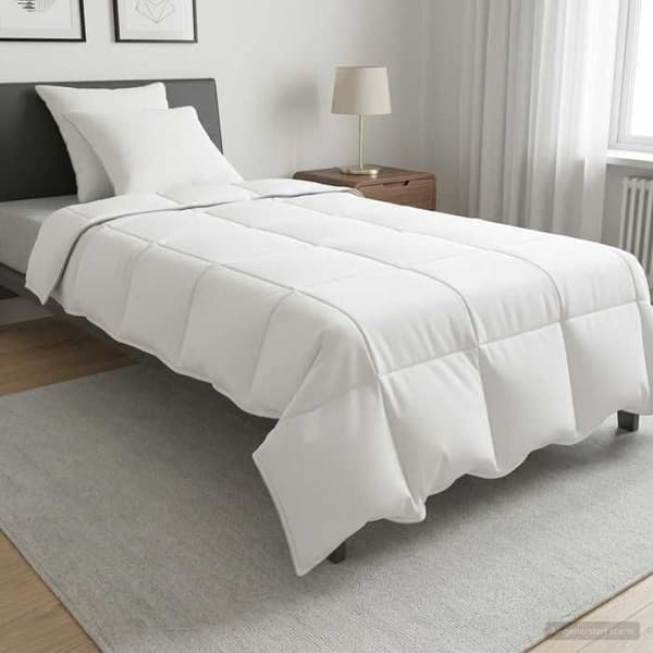 Duvetset - MAISON EXCLUSIVE - Set 2 delar 155x220 cm (Sommar) - Överdrag 100% bomull - 20% bambu/80% polyester - OEKO-TEX