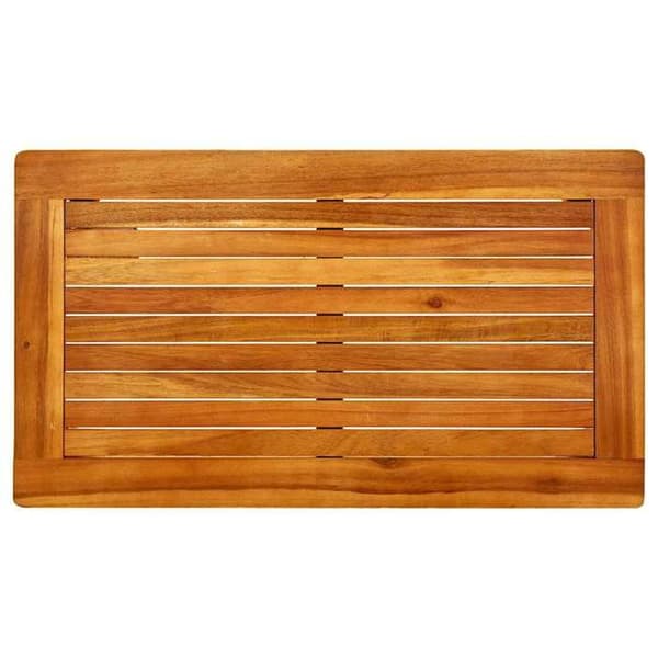 Maison Exclusive - Trädgårdssoffbord 70x40x36 cm Solid akaciaträ