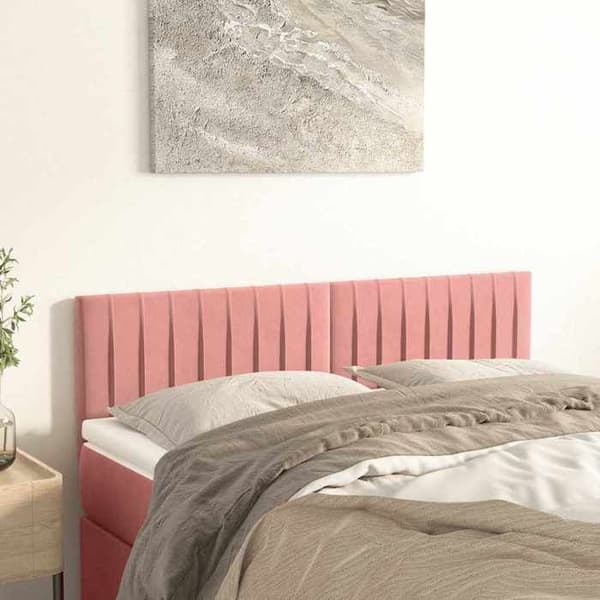 Maison Exclusive - Ruusupäät 144 x 5 x 78/88 cm Sametti Ros
