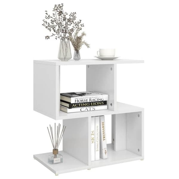 Maison Exclusive - Sängbord 2 st vit 50x30x51,5 cm ingenjörsträ Matt vit