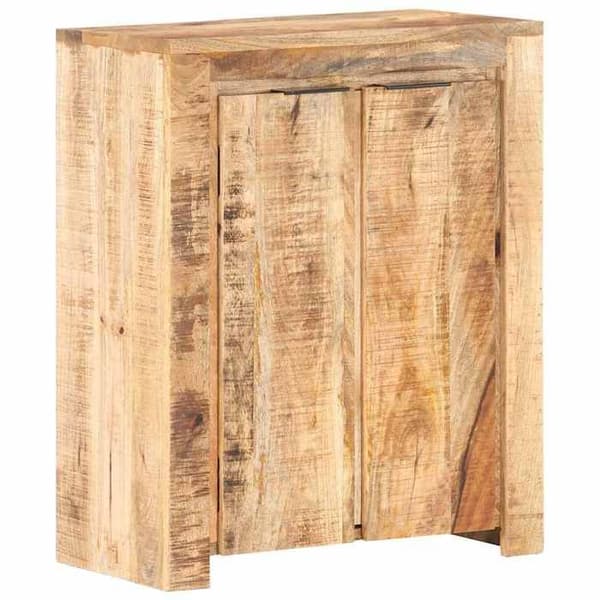 Maison Exclusive - Buffet 59x33x75 cm Raaka mangopuu
