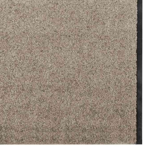 Maison Exclusive - Beige ja Musta Sisäänkäyntimatto 120 x 350 cm 100% Polyamidia
