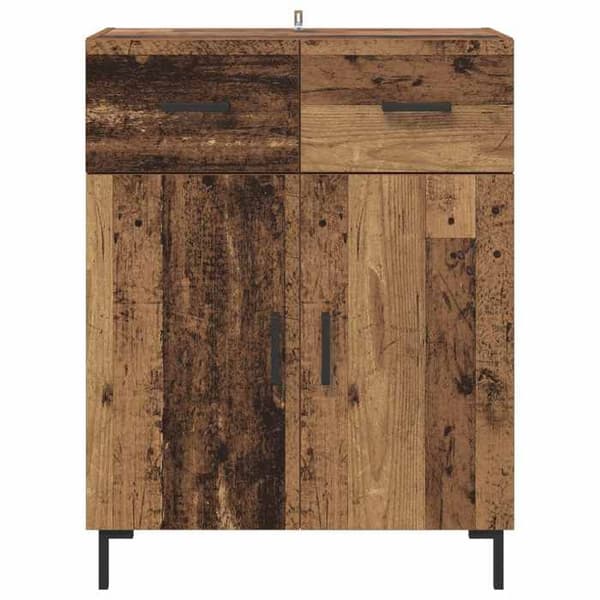 Buffé - EXKLUSIVT HEM - 69,5 x 34 x 90 cm - Ingenjörsträ - Brun - Nutida