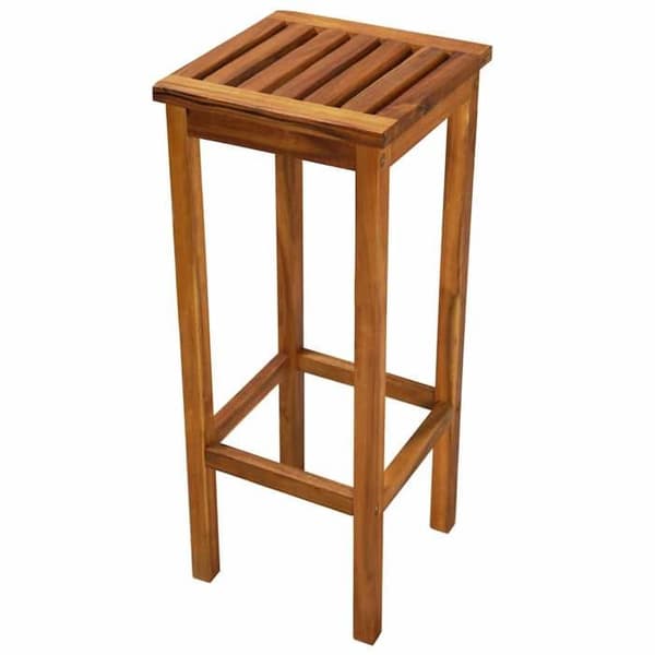 Maison Exclusive - Barstolar set om 2 i massiv akaciaträ