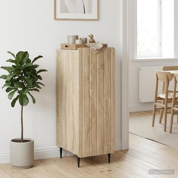 Exklusiv Möbler - Buffé Ek Sonoma 34,5 x 33 x 92 cm Ingenjörsträ