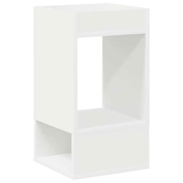 Maison Exclusive - Sidobord 2 delar Vit 30 x 30 x 56 cm Vit
