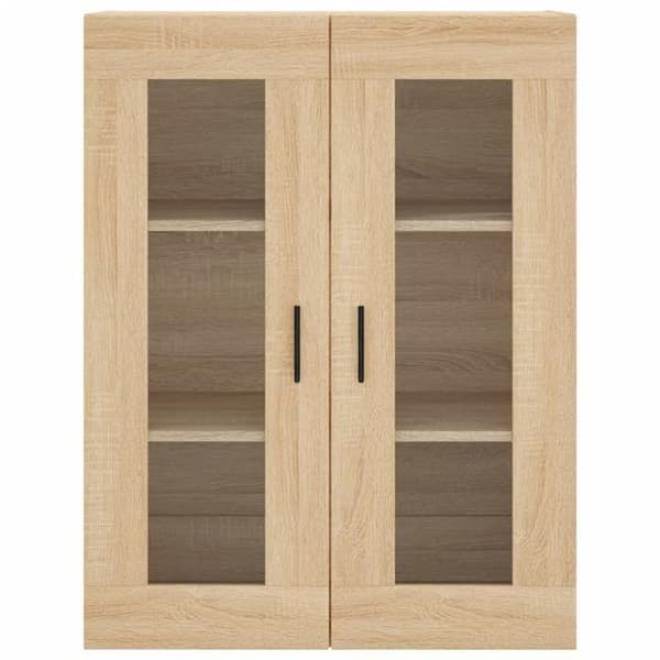Maison Exclusive - Buffé hög Ek sonoma 69,5x34x180 cm Ingenjörsträ