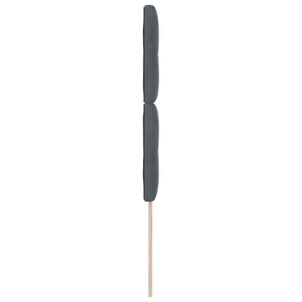 Maison Exclusive - Mörkgrå sänggavel 80 cm Sammet
