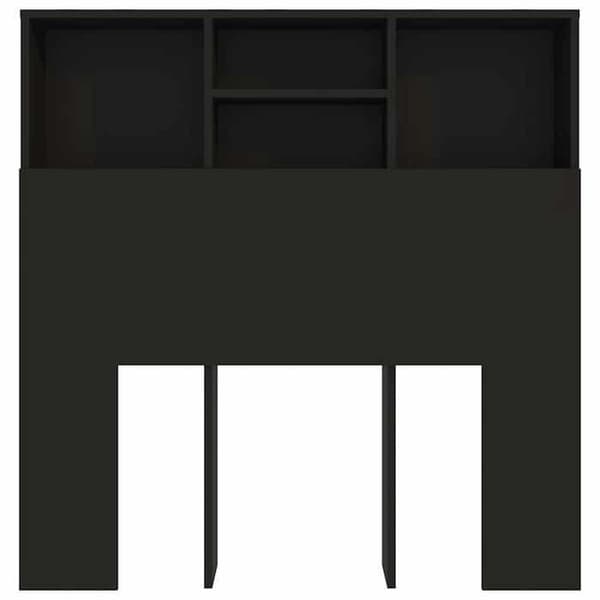 Maison Exclusive - Hovedgærde Skab Sort 100x19x103,5 cm