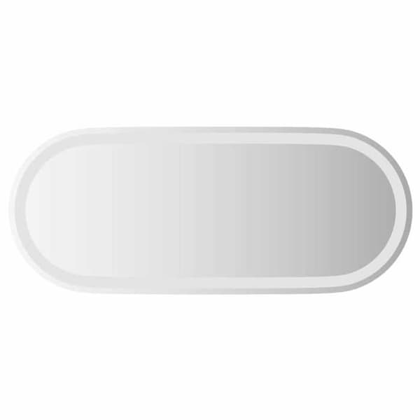 Maison Exclusive - LED-badrumsspegel 90x40 cm oval