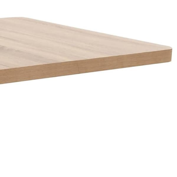 Maison Exclusive - Vaalea ruskea bistropöytä 80x80 cm MDF