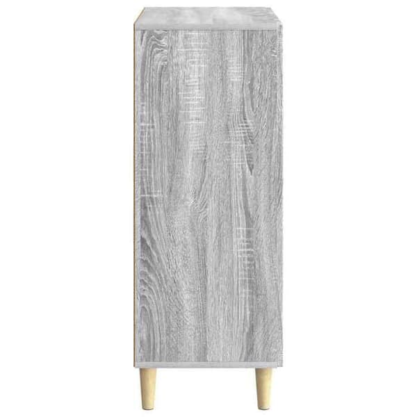 Maison Exclusive - Buffé Sonoma grå 66 x 34,5 x 90 cm Ingenjörsträ