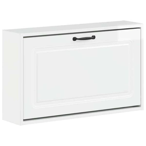 Entréemøbel - EKSKLUSIV HUS - UTRECHT - 71x17x43 cm - Hvid - Vendbare døre