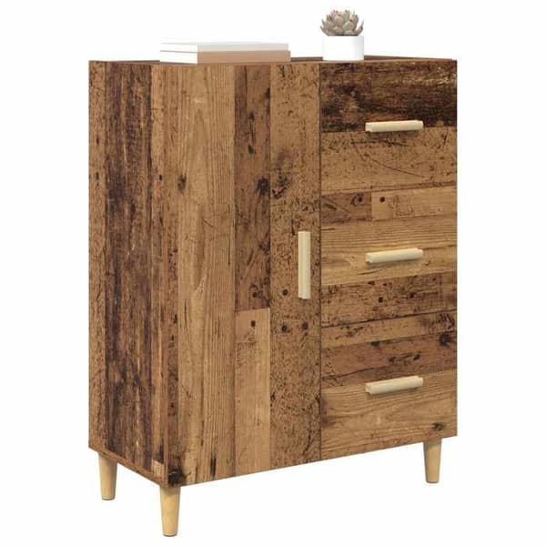 Buffé - EXKLUSIVT HEM - 34 x 69,5 x 90 cm - Ingenjörsträ - Brun - Nutida