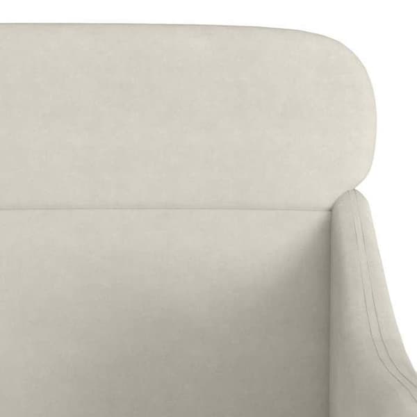 Maison Exclusive - Fåtölj Crème 63x76x80 cm Sammet