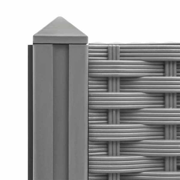 Maison Exclusive - Hævet seng 80x40x71 cm Polypropylen ljusgrått