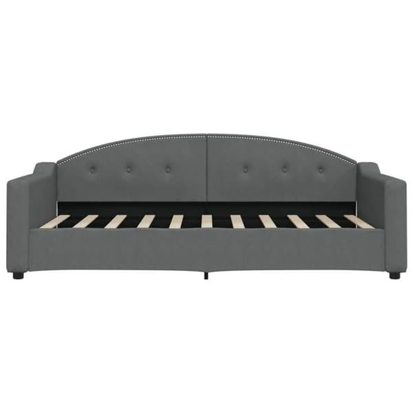 Maison Exclusive - Sengebund uden madras grå 90x190 cm stof