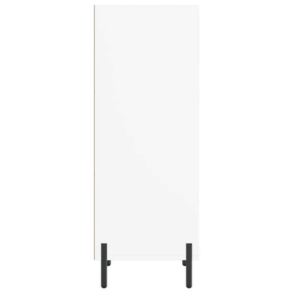 Maison Exclusive - Buffé vit 34,5x32,5x90 cm ingenjörsträ