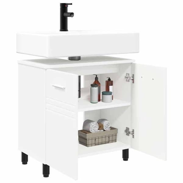 Maison Exclusive - Badrumsvanitet Enhet Vit 60 x 35 x 60 cm