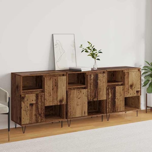 Buffé - EXKLUSIVT HEM - 60x35x70 cm - Ingenjörsträ - Nutida - Brun