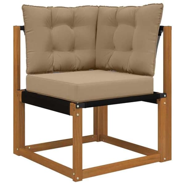 Maison Exclusive - Udendørs sofa pude Polyester Taupe 50,5 x 50,5 cm Mol