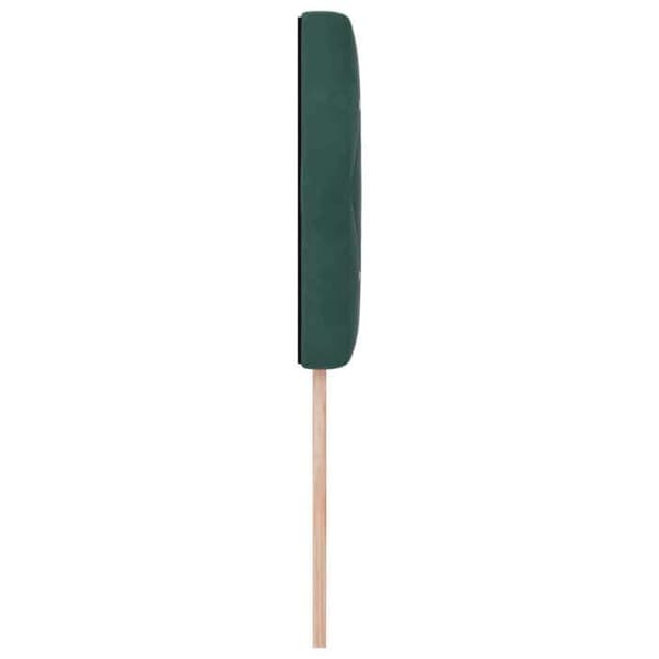 Maison Exclusive - Hovedgærde Mørkegrøn 100 cm Velour