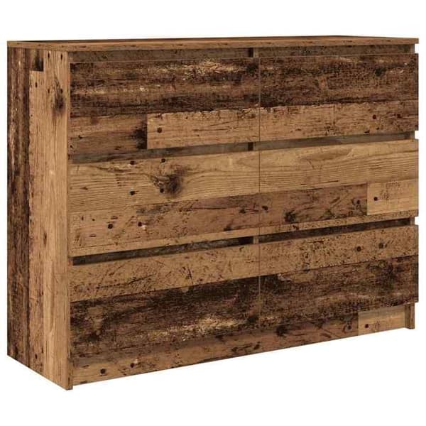 Maison Exclusive - Vanha puubuffet 100x35x76 cm insinööripuusta