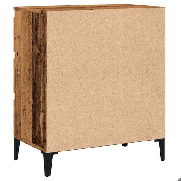 Maison Exclusive - Buffet gammel træ 60x35x70 cm ingeniørtræ