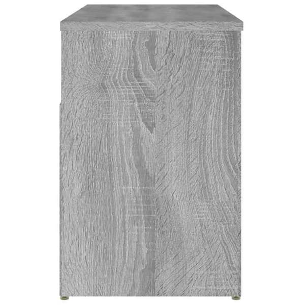 Sko bænk - EKSKLUSIV HUS - Sonoma - Grå - 80x30x45 cm - Ingeniørtræ grå