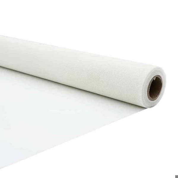 Maison Exclusive - Vit Myggnät 112 x 2000 cm Glasfiber