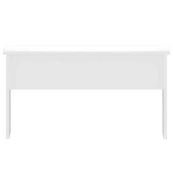 Maison Exclusive - Hvid blank sofabord 80x50,5x41,5 cm ingeniørtræ