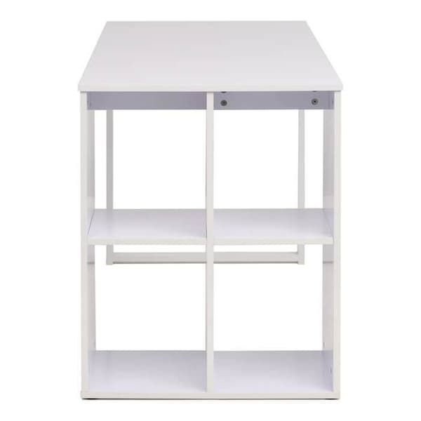 Maison Exclusive - Skrivbord 120x60x75 cm Vit Vit