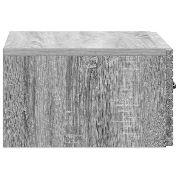 Maison Exclusive - Sonoma harmaa seinähyllyyöpyöre 49 x 34,5 x 20 cm Sonoma grå