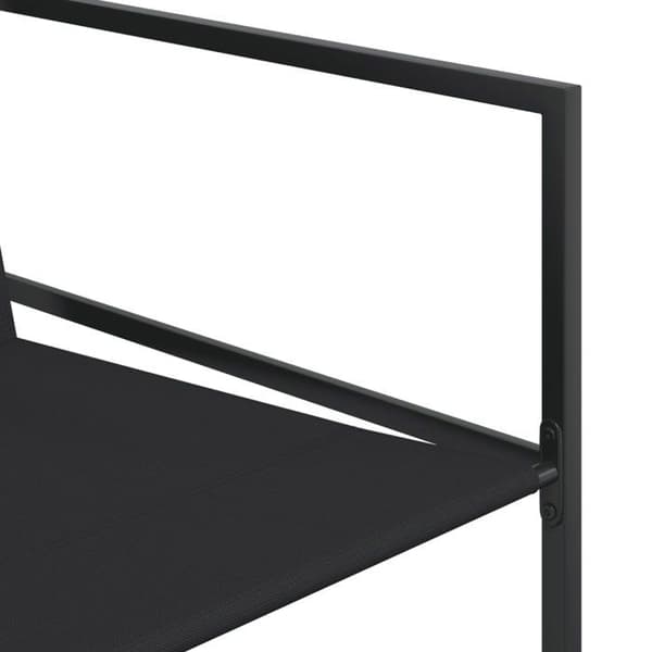Maison Exclusive - Trädgårdsset 17 delar svart textilén