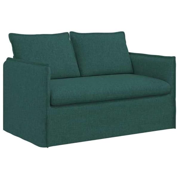 Maison Exclusive - Sæt af 2 sofaer Mørkegrøn Stof