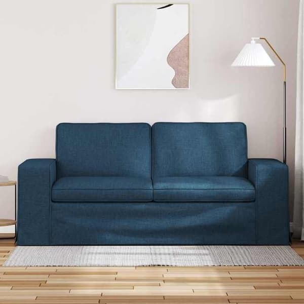 Maison Exclusive - Blå Soffa 182 x 80 x 82 cm tyg