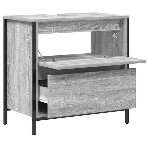 Maison Exclusive - Badeværelsesmøbel med vask og skuffer 60x34,5x60 cm