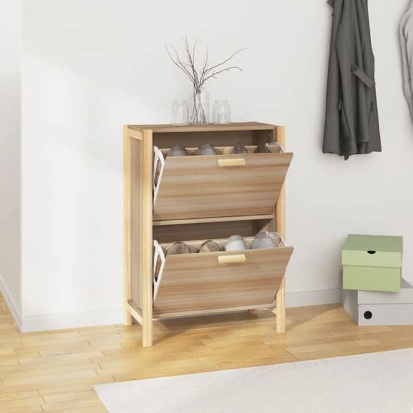 Maison Exclusive - Kengäteline 57,5x33x80 cm Tekninen puu