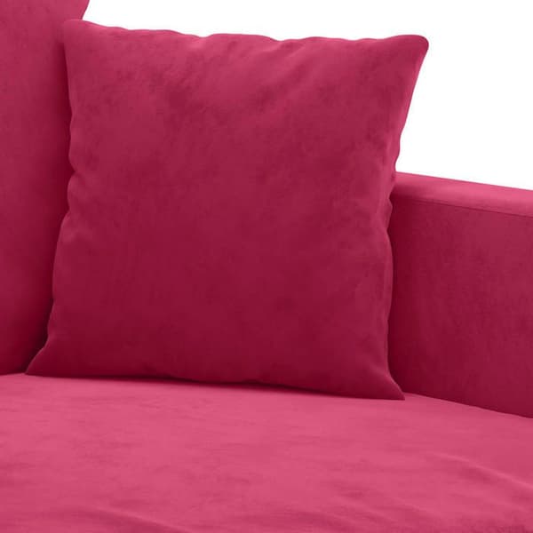 Maison Exclusive - 2-paikkainen sohva Bordeaux-punainen 120 cm Sametti