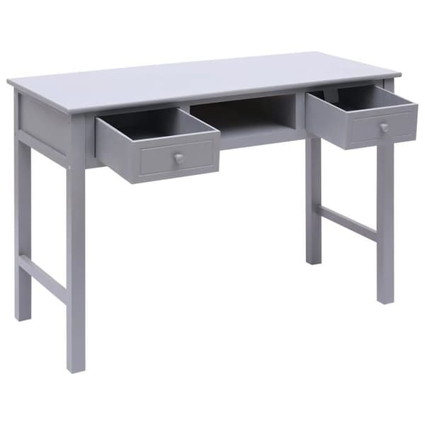 Maison Exclusive - Grå Kontor 110 x 45 x 76 cm Træ Grå