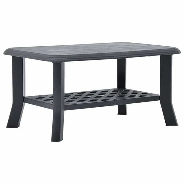 Bord - EKSKLUSIV HUS - 90x60x46 cm - Vejrbestandig plastik - Rektangulær - Leveres samlet