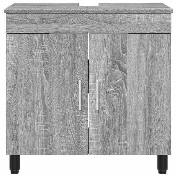 Maison Exclusive - Sonoma grå badeværelsesvaskenhed 60 x 35 x 60 cm